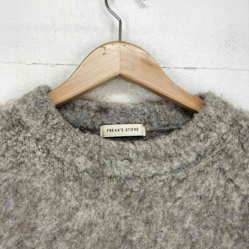 フリークスストア FREAKS STORE リラックスフィット シャギーニット クルーネック プルオーバー メンズ  L